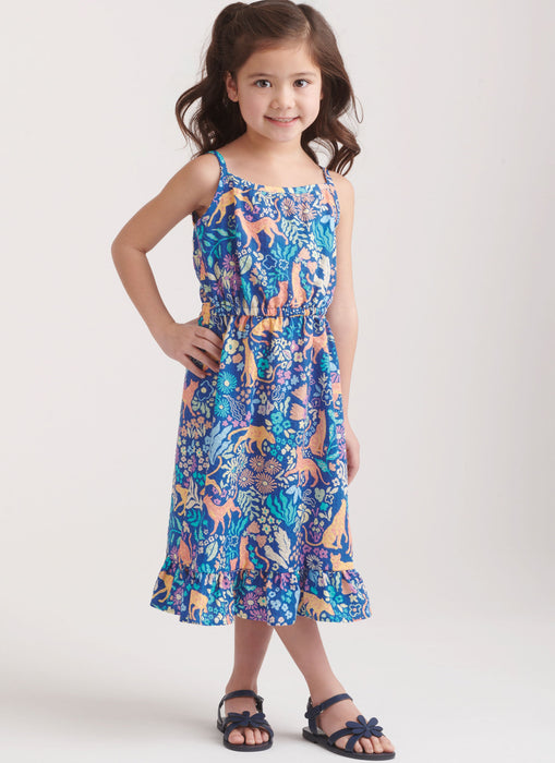 New Look sewing pattern 6783 Children's Jumpsuit and Sundress from Jaycotts Sewing Supplies