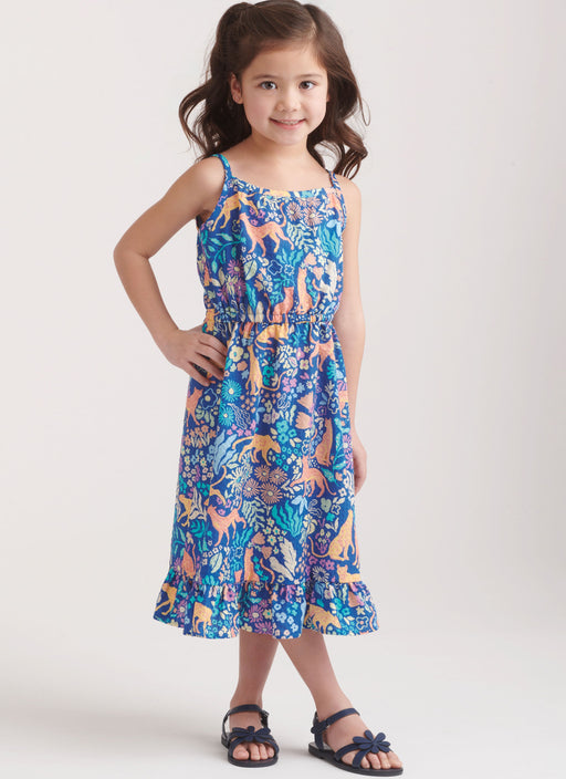 New Look sewing pattern 6783 Children's Jumpsuit and Sundress from Jaycotts Sewing Supplies