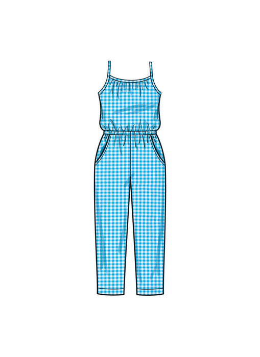 New Look sewing pattern 6783 Children's Jumpsuit and Sundress from Jaycotts Sewing Supplies