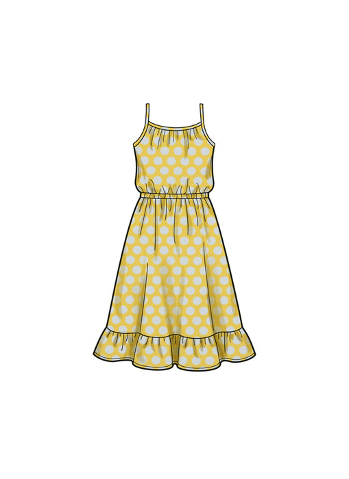 New Look sewing pattern 6783 Children's Jumpsuit and Sundress from Jaycotts Sewing Supplies