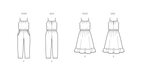 New Look sewing pattern 6783 Children's Jumpsuit and Sundress from Jaycotts Sewing Supplies