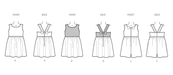 New Look sewing pattern 6784 Children's Dresses and Romper from Jaycotts Sewing Supplies