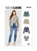 New Look sewing pattern 6789 Misses' Jackets from Jaycotts Sewing Supplies
