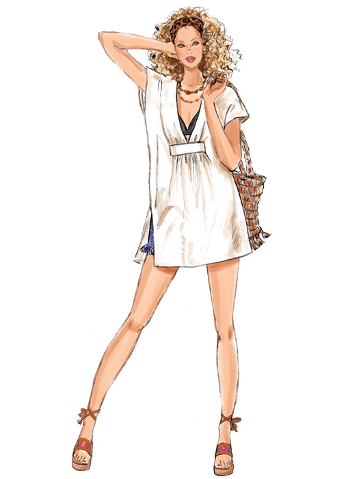 New Look sewing pattern 6795 Caftan in Two Lengths from Jaycotts Sewing Supplies