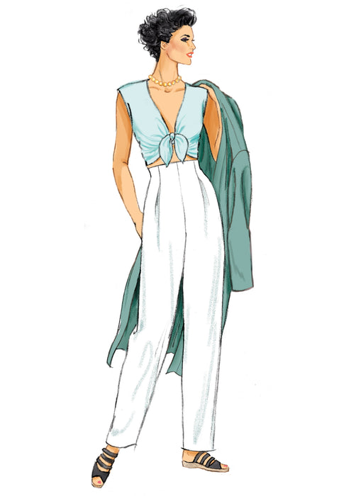New Look sewing pattern 6796 Coat, Tops and Trousers from Jaycotts Sewing Supplies