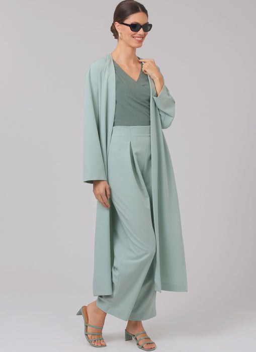 New Look sewing pattern 6796 Coat, Tops and Trousers from Jaycotts Sewing Supplies
