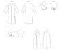 New Look sewing pattern 6796 Coat, Tops and Trousers from Jaycotts Sewing Supplies