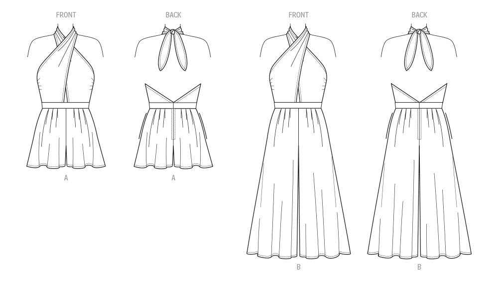 New Look sewing pattern 6798 Romper and Jumpsuit from Jaycotts Sewing Supplies