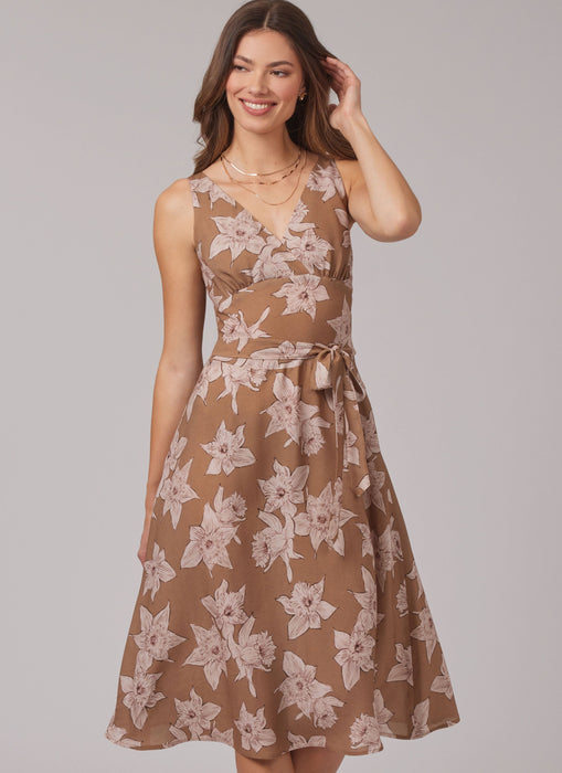 New Look sewing pattern 6800 Sun Dresses from Jaycotts Sewing Supplies