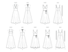 New Look sewing pattern 6800 Sun Dresses from Jaycotts Sewing Supplies
