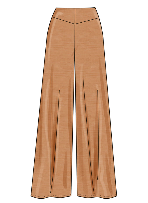 New Look sewing pattern 6801 Tie Front Tops, Shorts and Pants from Jaycotts Sewing Supplies