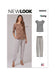 New Look sewing pattern 6803 Knit Tops and Pants from Jaycotts Sewing Supplies