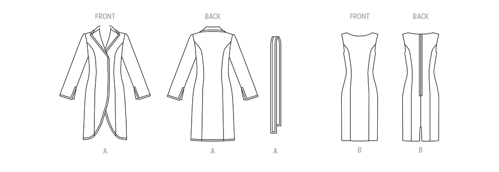 New Look Sewing Pattern 6809 Lined Jacket with Petite Lines from Jaycotts Sewing Supplies