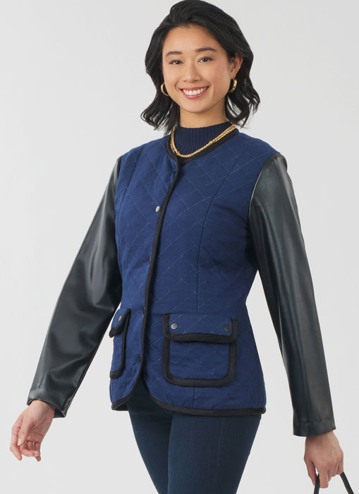 New Look Sewing Pattern 6812 Jacket and Waistcoat from Jaycotts Sewing Supplies