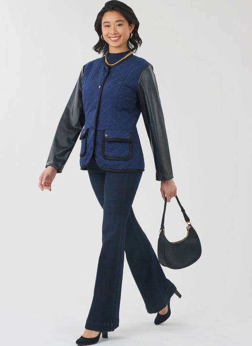 New Look Sewing Pattern 6812 Jacket and Waistcoat from Jaycotts Sewing Supplies