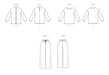 New Look Sewing Pattern 6814 Knit Tops and Knit or Woven Pull on Pants from Jaycotts Sewing Supplies