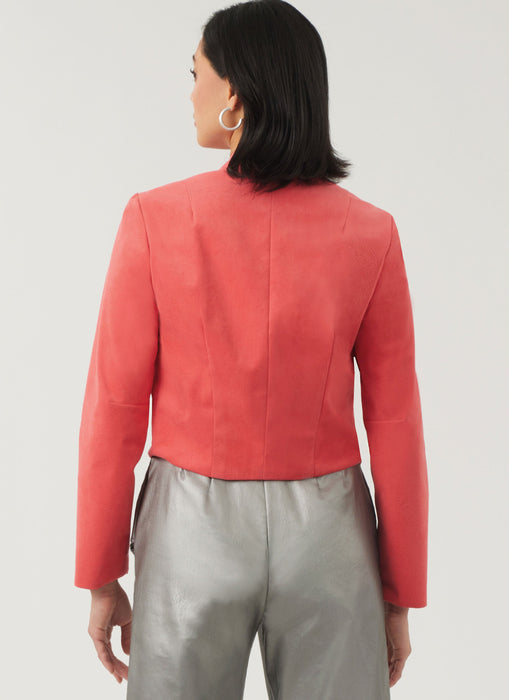 New Look Sewing Pattern 6817 Draped Front Vest, Jacket and Trousers from Jaycotts Sewing Supplies