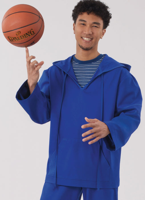 New Look Sewing Pattern 6818 Unisex Knit Hoodie and Pants and Knit Dress from Jaycotts Sewing Supplies