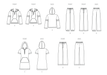 New Look Sewing Pattern 6818 Unisex Knit Hoodie and Pants and Knit Dress from Jaycotts Sewing Supplies