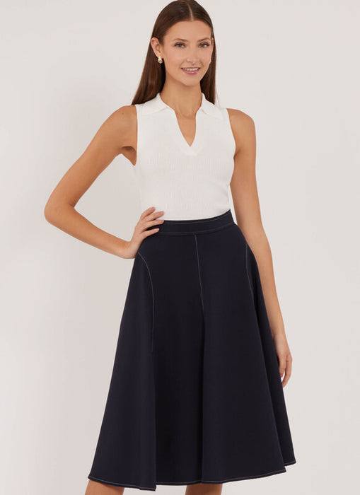 New Look Sewing Pattern 6825 Skirts In Two Lengths from Jaycotts Sewing Supplies