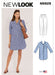 New Look Sewing Pattern 6828 Misses' Trousers And Shirt Dress from Jaycotts Sewing Supplies