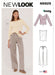 New Look Sewing Pattern 6829 Misses' Trousers and Knit Tops from Jaycotts Sewing Supplies