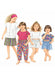 New Look Sewing Pattern 6831 Children's Tops, Shorts And Trousers from Jaycotts Sewing Supplies