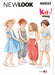 New Look 6833 Children's Dress, Playsuit, Top, Trousers And Shorts Pattern from Jaycotts Sewing Supplies
