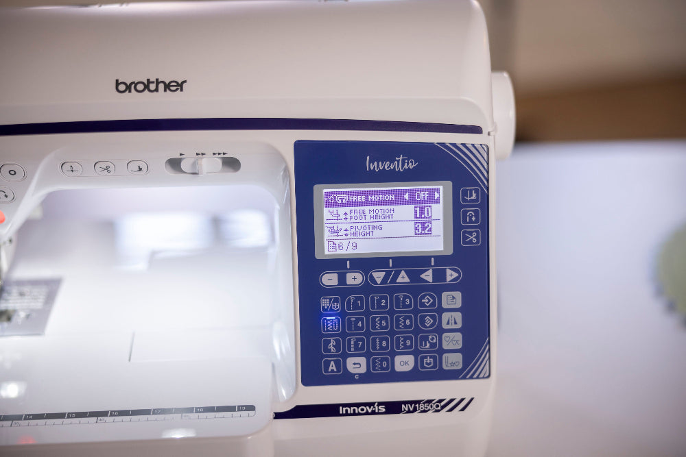 Brother Inventio 1850Q sewing machine from Jaycotts Sewing Supplies