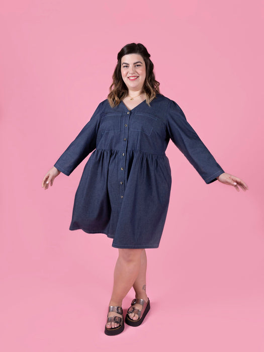 Tilly and The Buttons Nell Blouse and Dress Pattern from Jaycotts Sewing Supplies