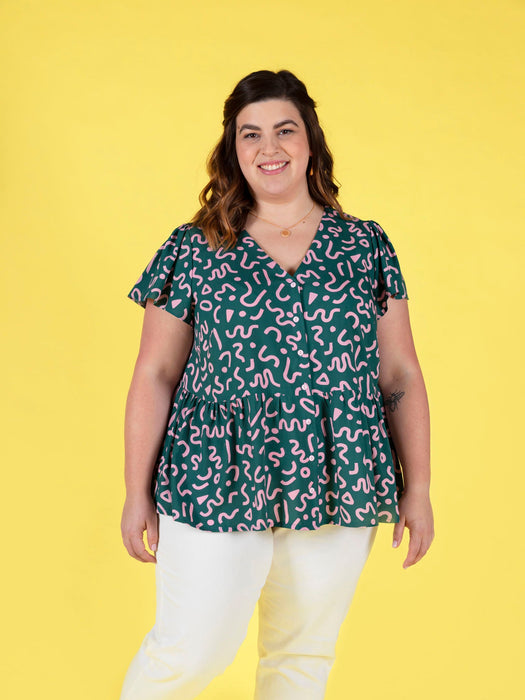 Tilly and The Buttons Nell Blouse and Dress Pattern from Jaycotts Sewing Supplies
