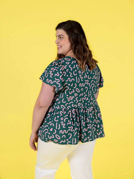 Tilly and The Buttons Nell Blouse and Dress Pattern from Jaycotts Sewing Supplies