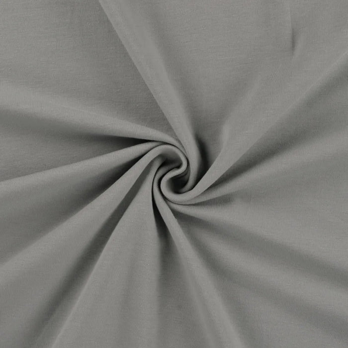 GOTS Organic Cotton Jersey Fabric, Dusty Mint from Jaycotts Sewing Supplies
