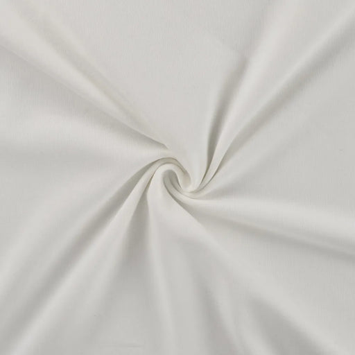 GOTS Organic Cotton Jersey Fabric, White from Jaycotts Sewing Supplies