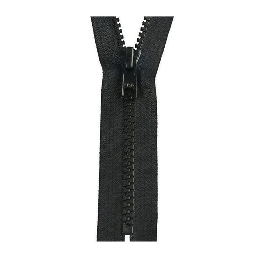 YKK Closed End Zip - Medium Plastic | colour 580 Black from Jaycotts Sewing Supplies