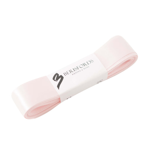 Berisfords 5m pack Pale Pink Ribbon from Jaycotts Sewing Supplies