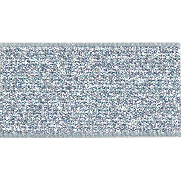 Berisfords 5m pack Silver Lamé ribbon from Jaycotts Sewing Supplies