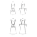 Simplicity sewing pattern S3051 Misses' Apron in Two Lengths from Jaycotts Sewing Supplies