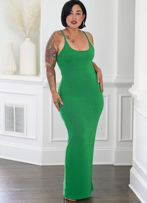 Simplicity sewing pattern 3064 Knit Dress in Two Lengths by Mimi G Style from Jaycotts Sewing Supplies
