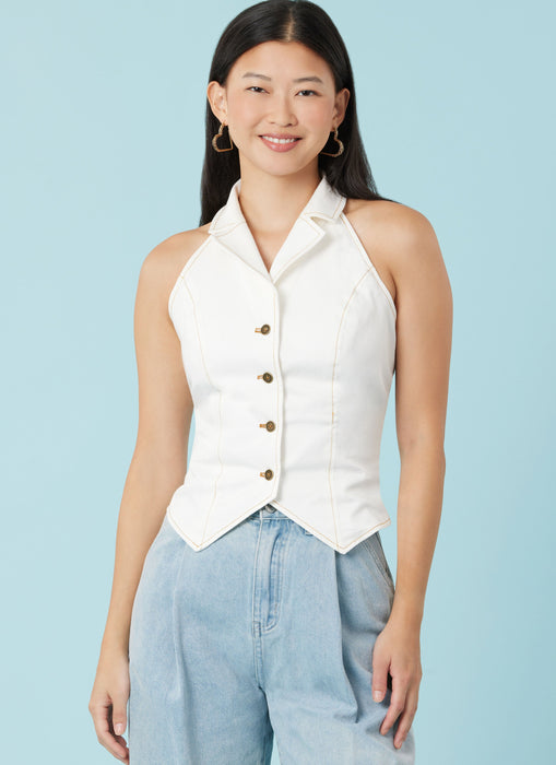 Simplicity sewing pattern 3067 Tops from Jaycotts Sewing Supplies