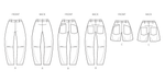 Simplicity sewing pattern 3069 Pants and Shorts from Jaycotts Sewing Supplies