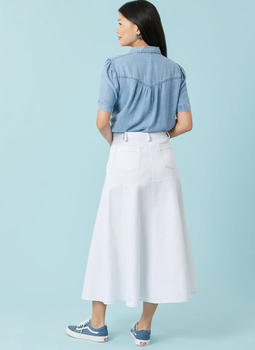 Simplicity sewing pattern 3070 Skirts from Jaycotts Sewing Supplies