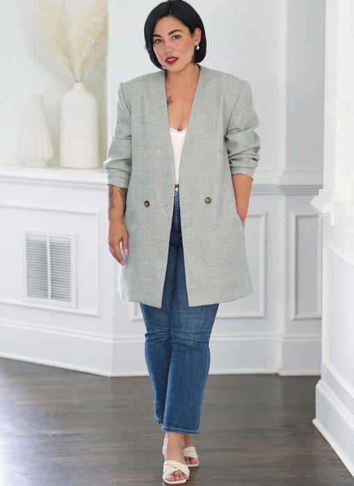 Simplicity sewing pattern 3071 Unisex Blazer by Mimi G Style from Jaycotts Sewing Supplies