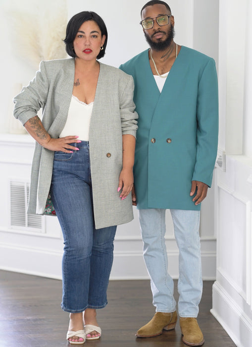 Simplicity sewing pattern 3071 Unisex Blazer by Mimi G Style from Jaycotts Sewing Supplies