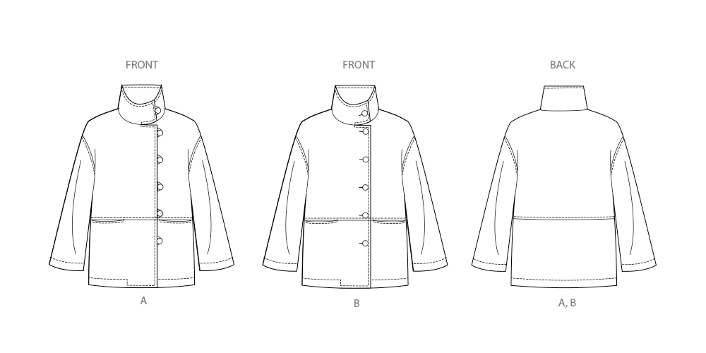 Simplicity sewing pattern 3072 Jackets from Jaycotts Sewing Supplies