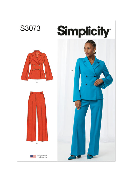 Simplicity sewing pattern 3073 Jacket and Pants from Jaycotts Sewing Supplies