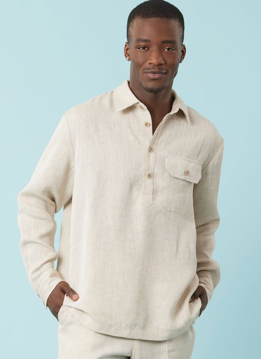 Simplicity sewing pattern 3076 Men's Tops, Shorts and Pants from Jaycotts Sewing Supplies