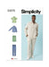 Simplicity sewing pattern 3076 Men's Tops, Shorts and Pants from Jaycotts Sewing Supplies