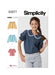 Simplicity sewing pattern 3077 Girls' Tops from Jaycotts Sewing Supplies