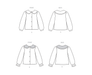 Simplicity sewing pattern 3077 Girls' Tops from Jaycotts Sewing Supplies